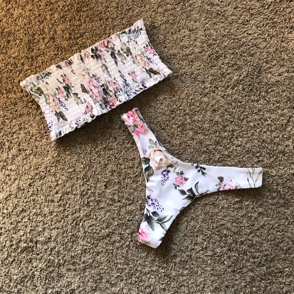 Zaeful floral bikini set 👙
